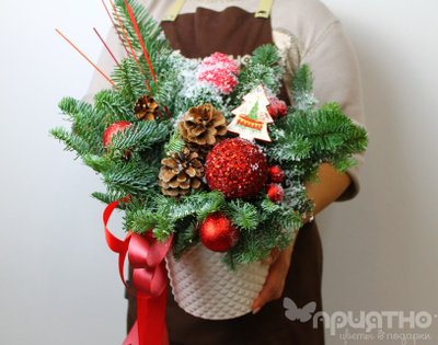 Новогодняя композиция № 1147