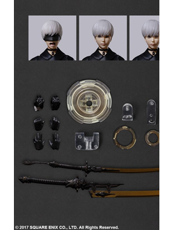 Фигурка Йорха-9S (YoRHa No. 9 Type S, Pod 153 DX Edition Play Arts Kai)