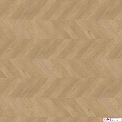 Декор ламината Haro Дуб Пуро Шеврон 545179