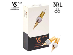 3 RLLT/0.30 - Round Liner long taper - Bugpin "V-Select PLUS"