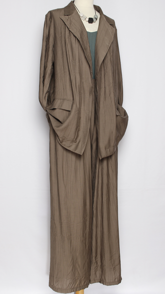 КОСТЮМ БРЮЧНЫЙ "ДВОЙКА ВИСКОЗА" кофе р.50-54