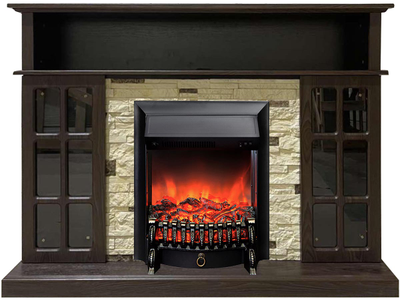 Электрокамин Бордо AO M1 с очагом Fobos