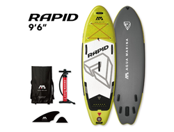 SUP BOARD НАДУВНОЙ AQUA MARINA RAPID RIVER 9'6", (ДВУХСЛОЙНАЯ) S22