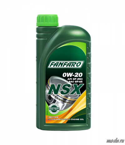 МОТОРНОЕ МАСЛО FANFARO NSX 0W-20 1л