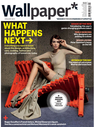 Wallpaper Magazine January 2011 Иностранные журналы об интерьере, Журналы о дизайне, Intpressshop