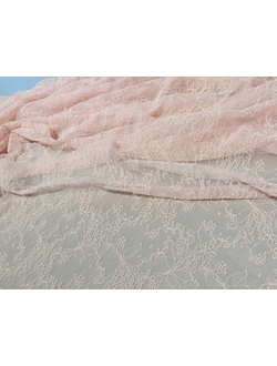 Кружево эластичное ПУДРА 3599