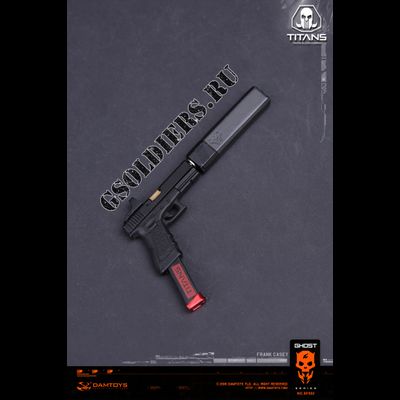 Коллекционная фигурка 1/6 GHOST SERIES - TITANS PMC - Frank Casey (SF002) - DAMToys
