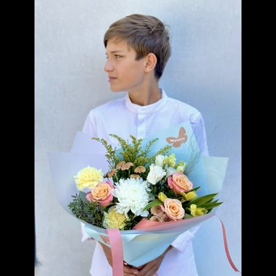 Букет цветов для учителя / воспитателя № 809