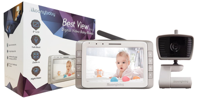 Wi-Fi видеоняня с двумя камерами Moonybaby 55935X2