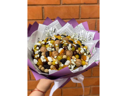 Букет из орехов в глазури Ботвабукет