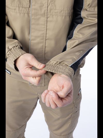 Куртка BRODEKS KS 201 цв. бежевый/чёрный