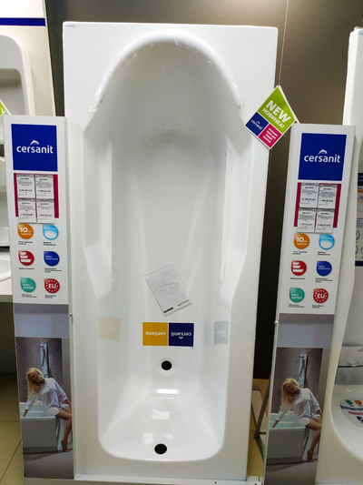 Акриловая ванна cersanit santana 150x70