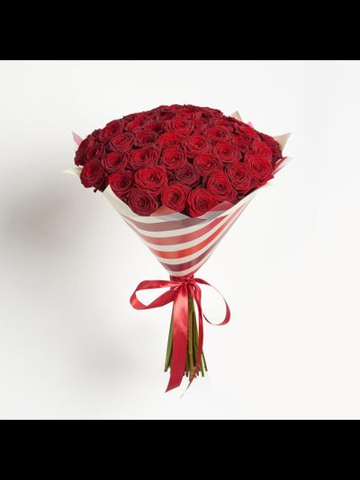 51 красная роза