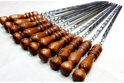 Шампур Стандарт с деревянной ручкой 45 см