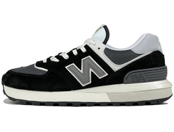 New Balance 574 Core Black Grey мужские