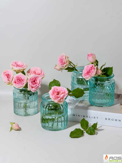 Набор подсвечников Тиффани 4 шт.