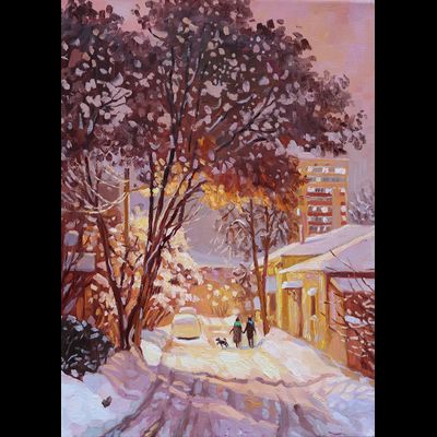 D0603 Зимний вечер