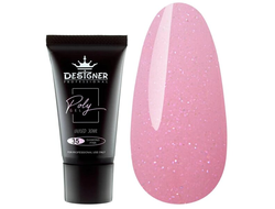 ПОЛИГЕЛЬ ДЛЯ НОГТЕЙ DESIGNER (diamond pink N35) 30мл.-------- POLIGEL PENTRU UNGHII 30ml