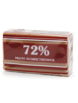 Мыло хозяйственное 72%, 200 г (Меридиан) "Традиционное", в упаковке