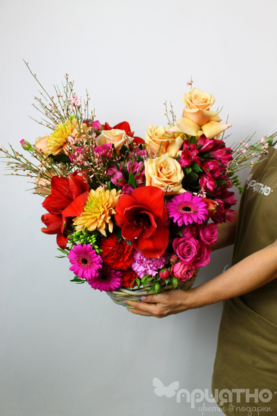 ЦВЕТОЧНАЯ КОМПОЗИЦИЯ № 185