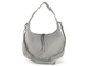(АРТИКУЛ: 9868/1/5) СУМКА МЕШОК, БОЛЬШАЯ, НАТУРАЛЬНАЯ КОЖА, СВЕТЛО-СЕРАЯ, ЧЕРЕЗ ПЛЕЧО