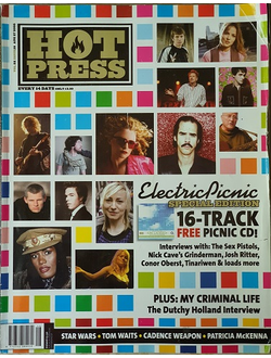 Hot Press Magazine Иностранные музыкальные журналы в Москве, Music Magazine, Intpressshop