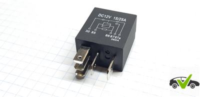 Реле универсальное 15/25A 5 контактов
