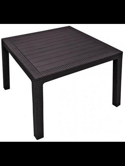 Квадратный стол Мелоди Квартет коричневый