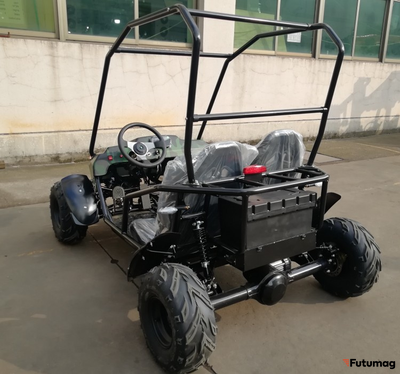 Багги GreenCamel Намиб T009 (60V 1500W 42Ah R7 Дифференциал) Армейский зеленый