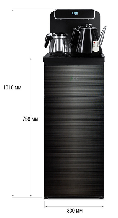 Кулер с чайным столиком Тиабар Ecotronic TB10-LNR black
