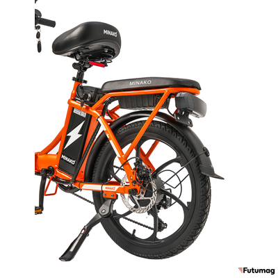 Электровелосипед Minako F7 оранжевый