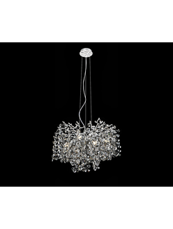 07873-76 D 16 Люстра Авани серебро G9 10*7W