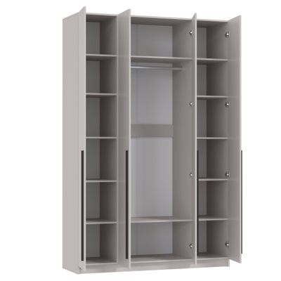 Брандо 67.13 (h2380) (4-х дв.) шкаф для одежды Кашемир