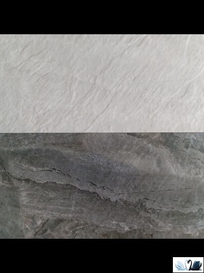 Плитка Eurotile Kota White Matt 30x60 см настенная матовая, рваный камень