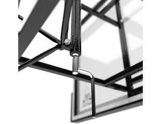 Баскетбольный щит DFC BOARD60P, размер 152х90 см (60’’)