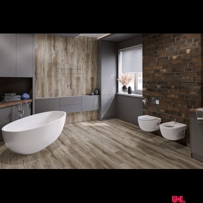 Кварцвиниловая плитка Damy Floor Family LVT Дуб Натуральный / Natural Oak 6607-9 — LVT 43 класс толщина 2.5 мм с фаской клеевая 4.13 м2