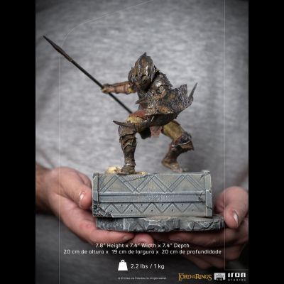 Бронированный орк ("Властелин Колец")  - Коллекционная СТАТУЯ 1/10 Armored Orc (WBLOR43021-10) - Iron Studios