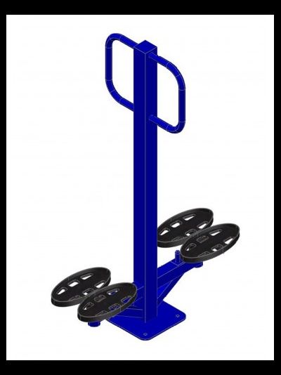 Уличный тренажер твистер двойной AVU020