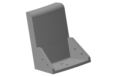 Сегмент лотка малый (шахта печи, загрузка) 2ТЛ3.044.00.000