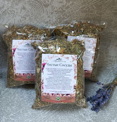 "Чистые сосуды" травяной чай