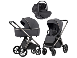 Коляска 3в1 Carrello Omega Excellent Grey (Vega)