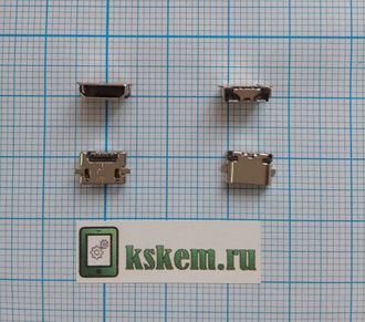 Разъем зарядки microUSB №5 Nokia E7-00, X7-00, E7, X2, Lumia 822, N822