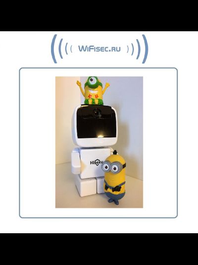 DE-WMrobot-clock Видеоняня WiFi-LAN видеокамера моторизированная с DVR, HD 960 p (cam360)