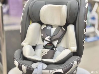 Автокресло Luxmom S360 (Isofix, 0-36 кг, 0-12 лет, с подогревом) Серый