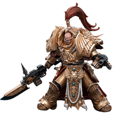 Алларус Терминатор Кустодес - Капитан (Warhammer 40k) - КОЛЛЕКЦИОННАЯ ФИГУРКА 1/18 Adeptus Custodes Shield-Captain in Allarus Terminator Armour Hydon Seronis (JT3914) - JOYTOY