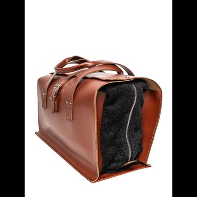 Кожаная дорожная сумка Gavardo Premium red (арт. 
4043-53)