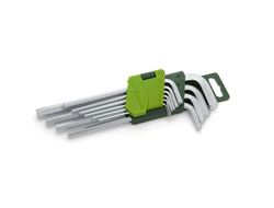 Набор угловых шестигранников 1,5-10 мм, 10 предметов (1.5,2,2.5,3,4,5,6,7,8,10 мм),Д561101