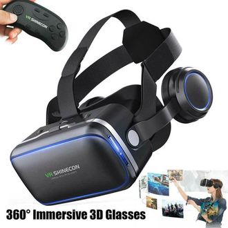 Очки Виртуальной Реальности с Наушниками VR Shinecon 6.0 Оптом