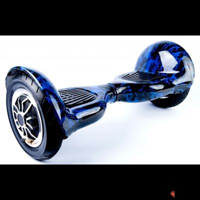 Гироскутер Smart Balance SUV 10 дюймов Синий Огонь
