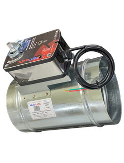 VMVZ-S заслонка воздушная круглая с электроприводом с пружинным возвратом 3Hm 230 АС